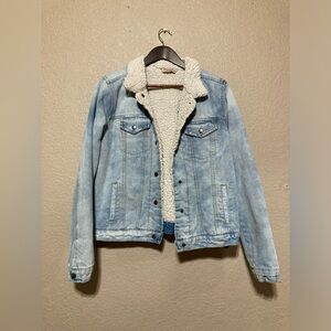 Highway Jean Women’s Sherpa Lined Jean Jacket